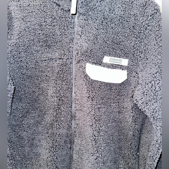 Columbia Jacket Womens Mountainside Heavyweight Sherpa Fleece Gray Size Medium - Picture 5 of 10